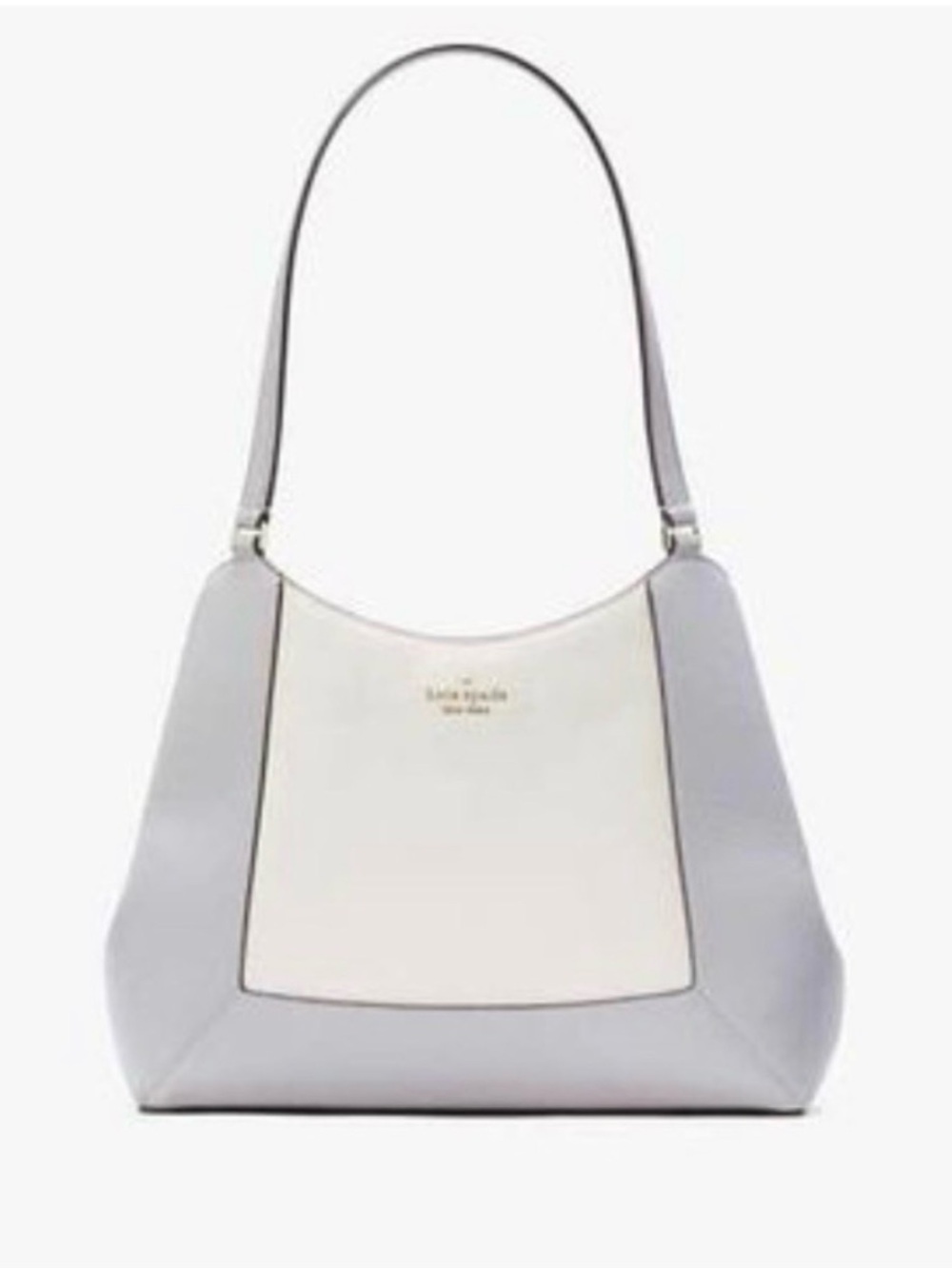 Kate Spade Lena Colorblock Pebble Leather Triple Compartment Shoulder Bag NWT